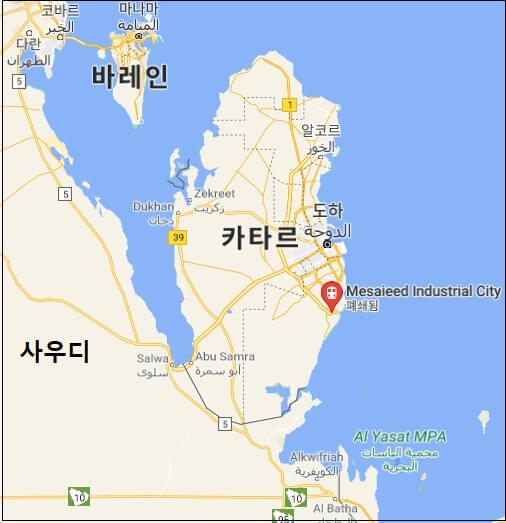  카타르 메사이드(Mesaieed) 폴리염화비닐(PVC) 생산 플랜트 프로젝트 입찰 동향...한국건설사 참여