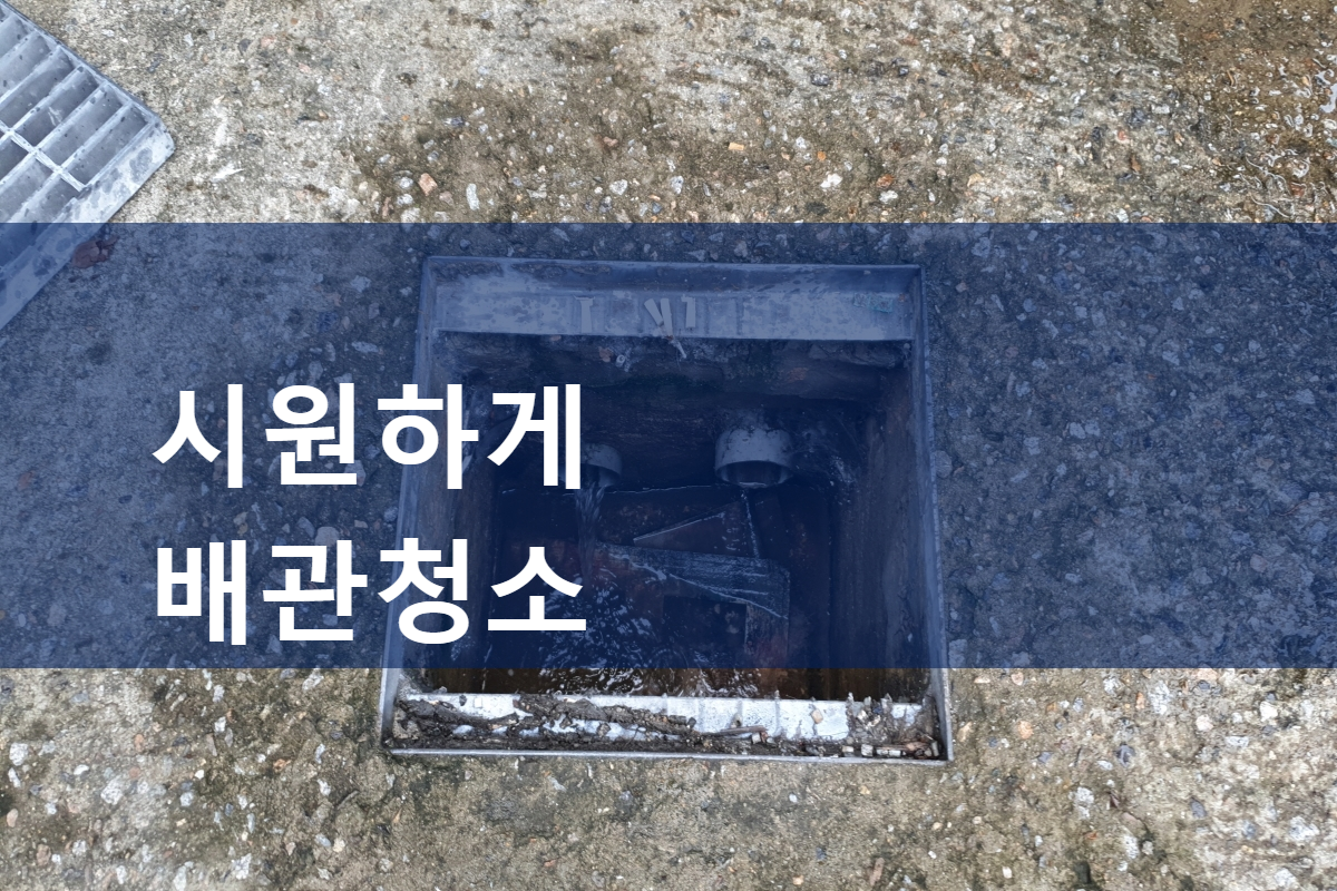  목내동 하수구 영통 세탁기하수도역류