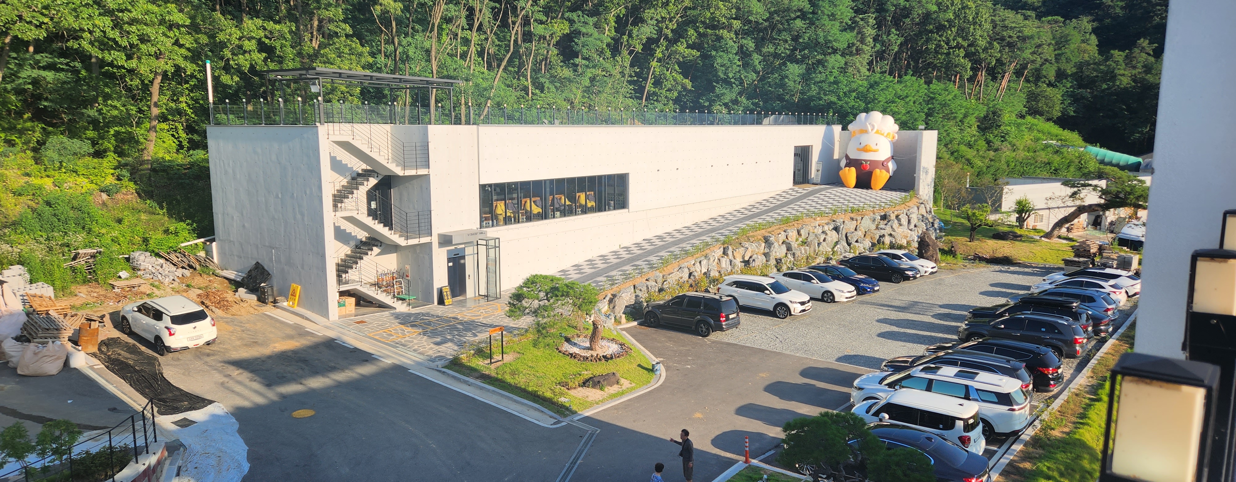  대구 구미 근교 칠곡 칠곡보 대형 베이커리 카페 러키더키 내돈내산 후기