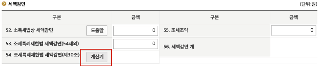 중소기업 취업자 소득세 감면 신청 방법