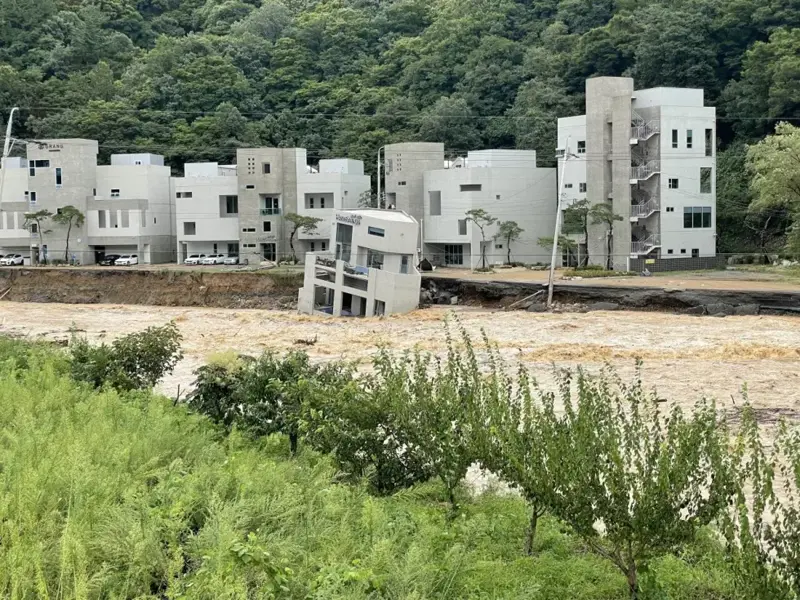  포항 풀빌라 힌남노 피해 사진