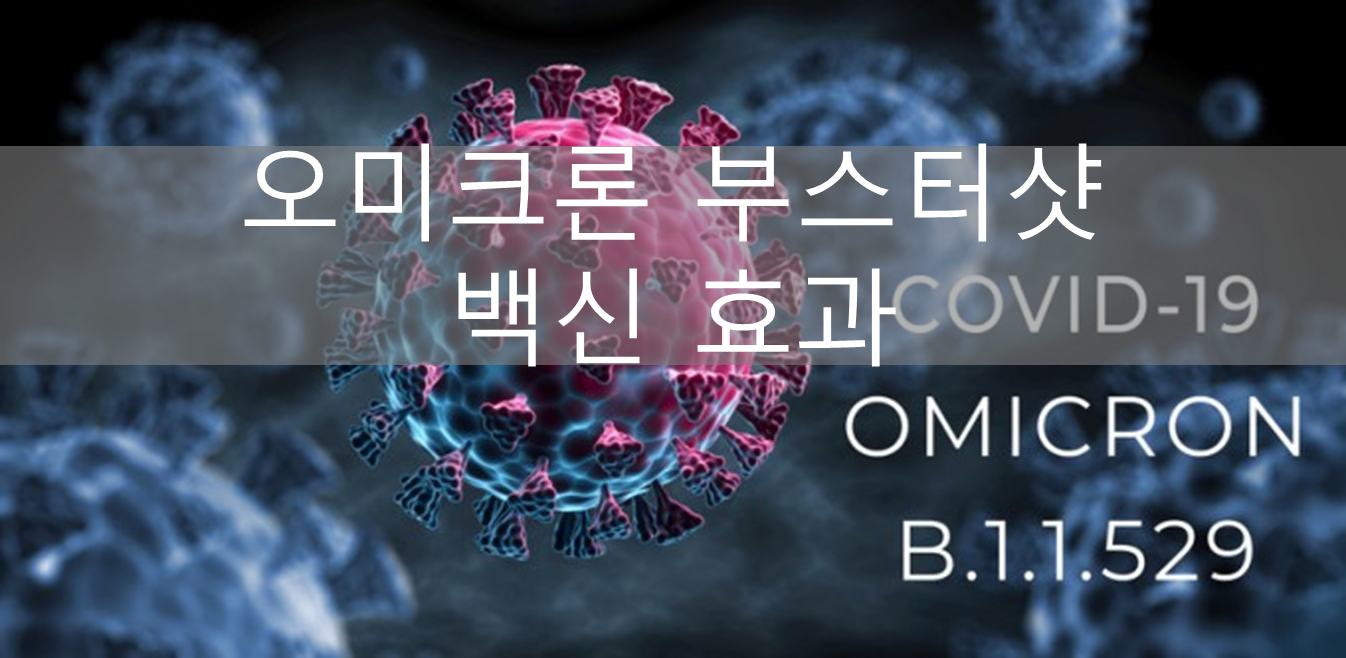 오미크론 변이 부스터샷 백신 효과 관련