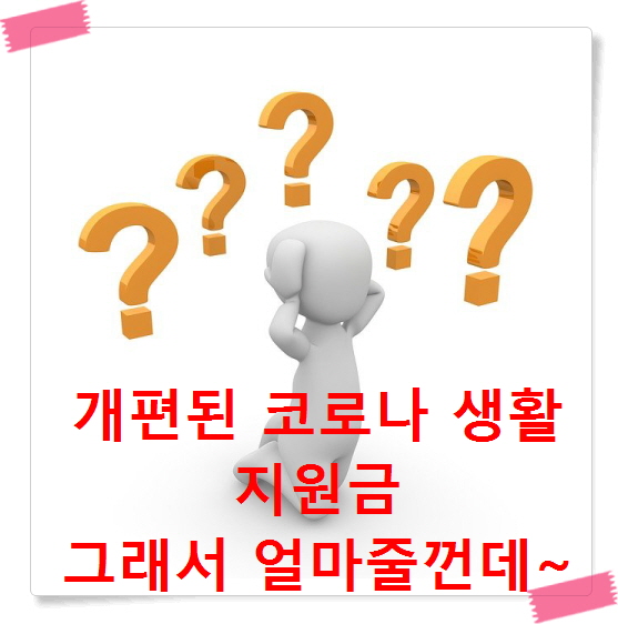  확진되면 물어보는 확진시 생활지원금