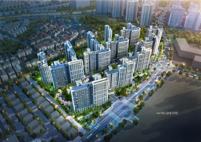 e편한세상 검단 어반센트로 투시도