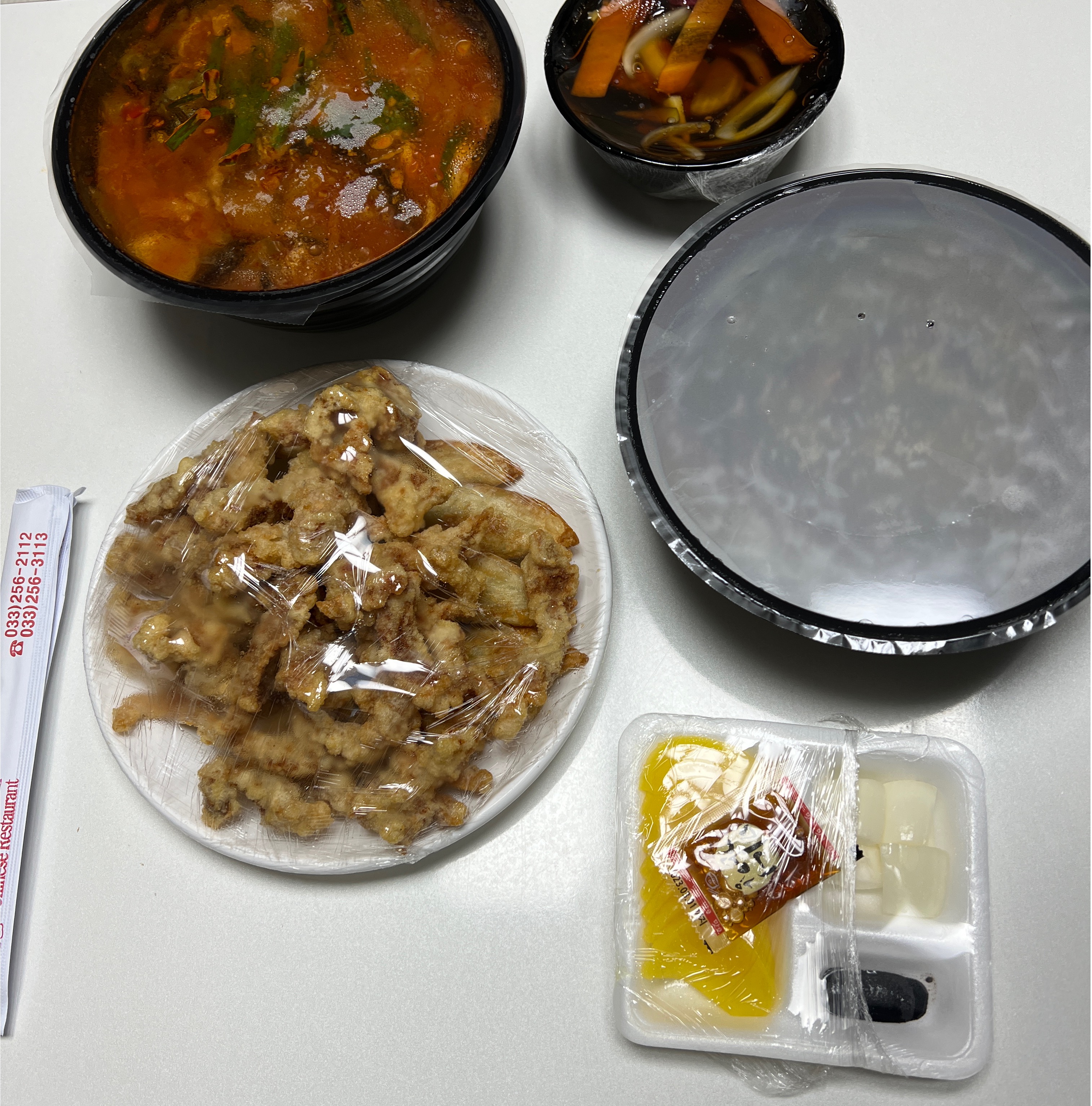  춘천 백리향 중화요리 전문점 배달 후기 [춘천터미널 근처 중식당, 온의동 중식당]