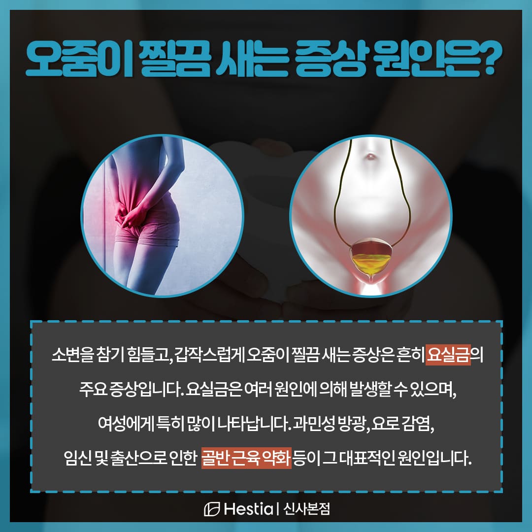 소변참기어려움 소변이새요. 원인은?