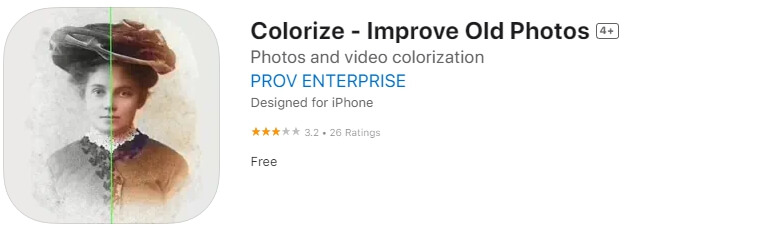 Colorize - Improve Old Photos