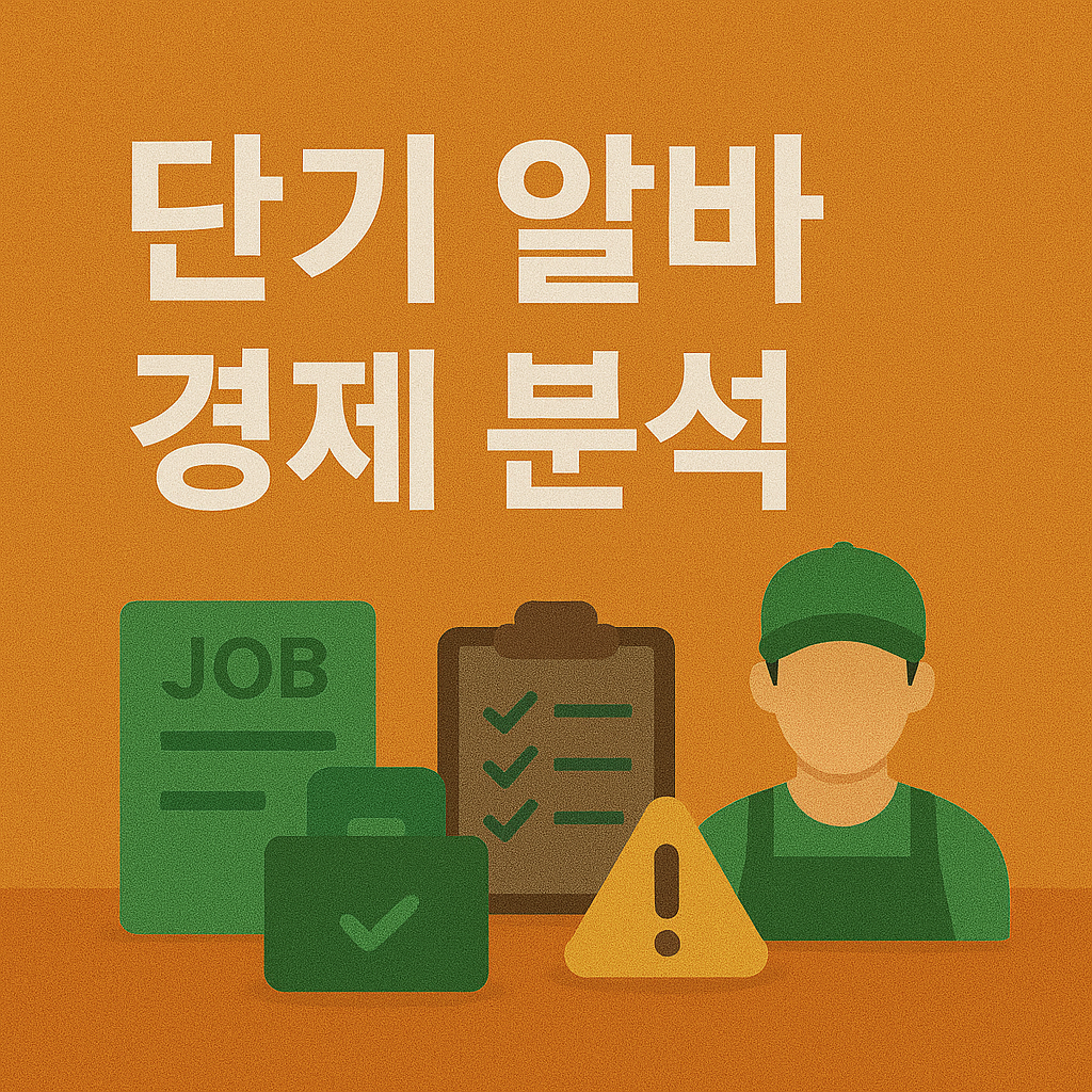 단기알바 경제 분석