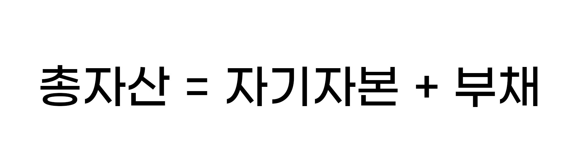 총자산 식 이미지