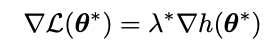 lagrange multiplier