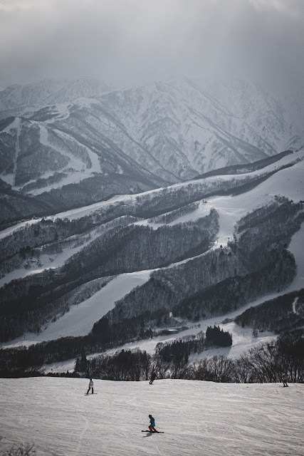 일본 스키장 이미지입니다