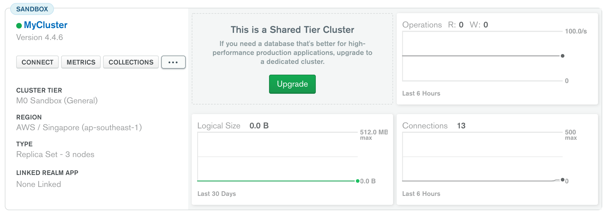 connect mongodb compass to aws