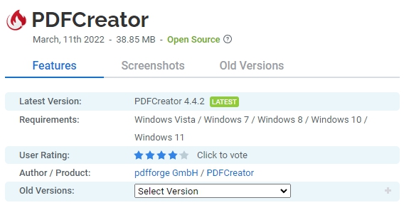 PDFCreator