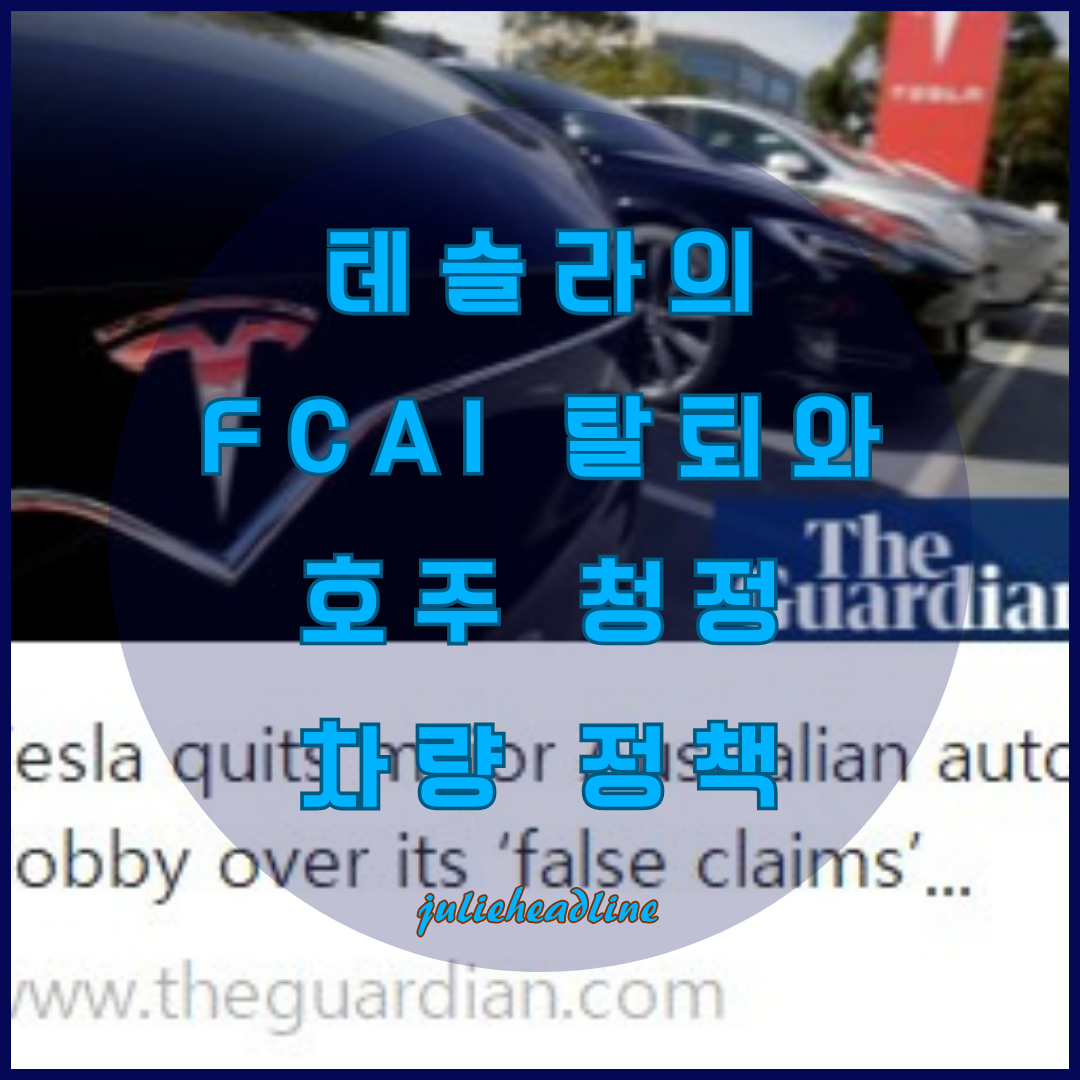 Tesla와 호주 자동차 로비 단체 간의 갈등: 청정 차량 정책을 둘러싼 논쟁