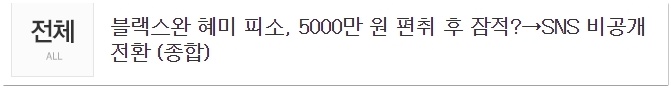 블랙스완 혜미 사기 사건 진실은?