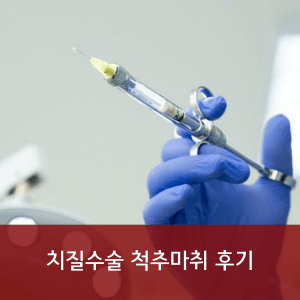 치칠수술 척추마취 후기 썸네일