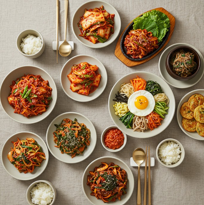 한식 하이브리드 식단