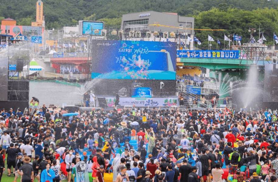 정남진 장흥 물축제 일정 프로그램 초대 가수 주차장 맛집 숙소