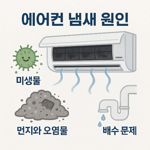 에어컨 냄새 원인