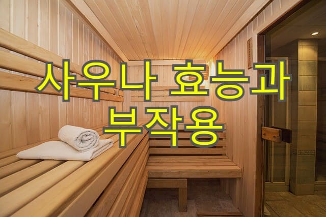  사우나 효능과 부작용 제대로 알고 하자