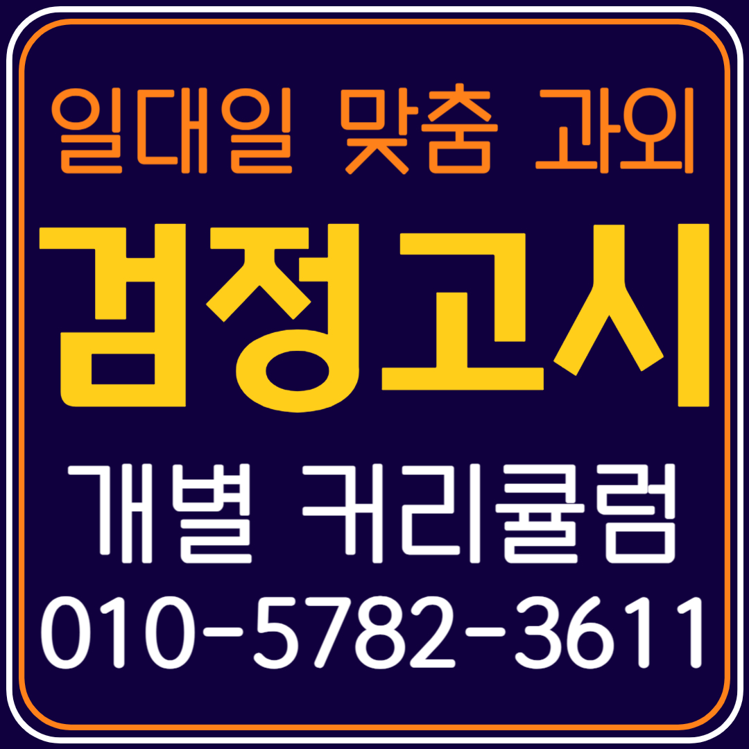  제천 8월 검정고시 과외 고졸 하소동 전과목 전문 과외선생님 영어 수학 사회 과학 일대일 16살 17살 18살 19살 성인 검고 기출문제