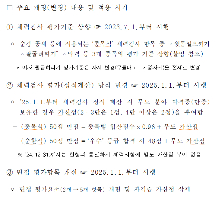 경찰공무원 경력채용(경장 특채 채용) 사이버수사대 되기 - 4(체력검사, PST) 경찰공무원 경력채용(경장 특채 채용) 사이버수사대 되기 - 4(체력검사, Pst)