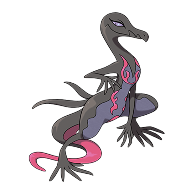  [포켓몬도감]  No. 758 염뉴트 Salazzle #758