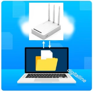 와이파이 공유기 & 노트북 PC