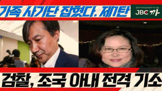  가족사기단 정경심 14개 혐의 구속기소