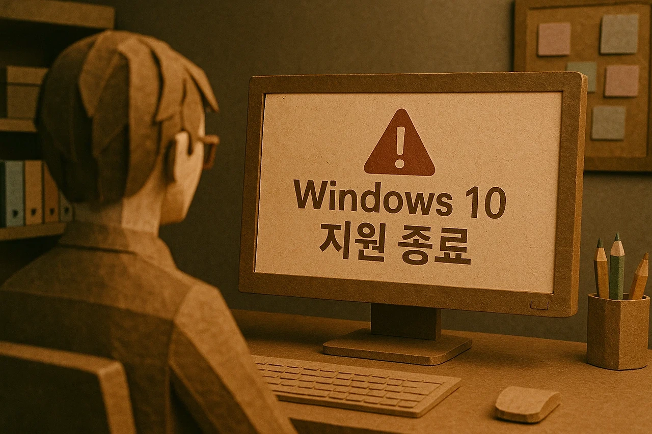 윈도우 10 지원 종료