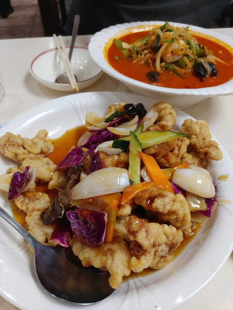 오징어탕수육