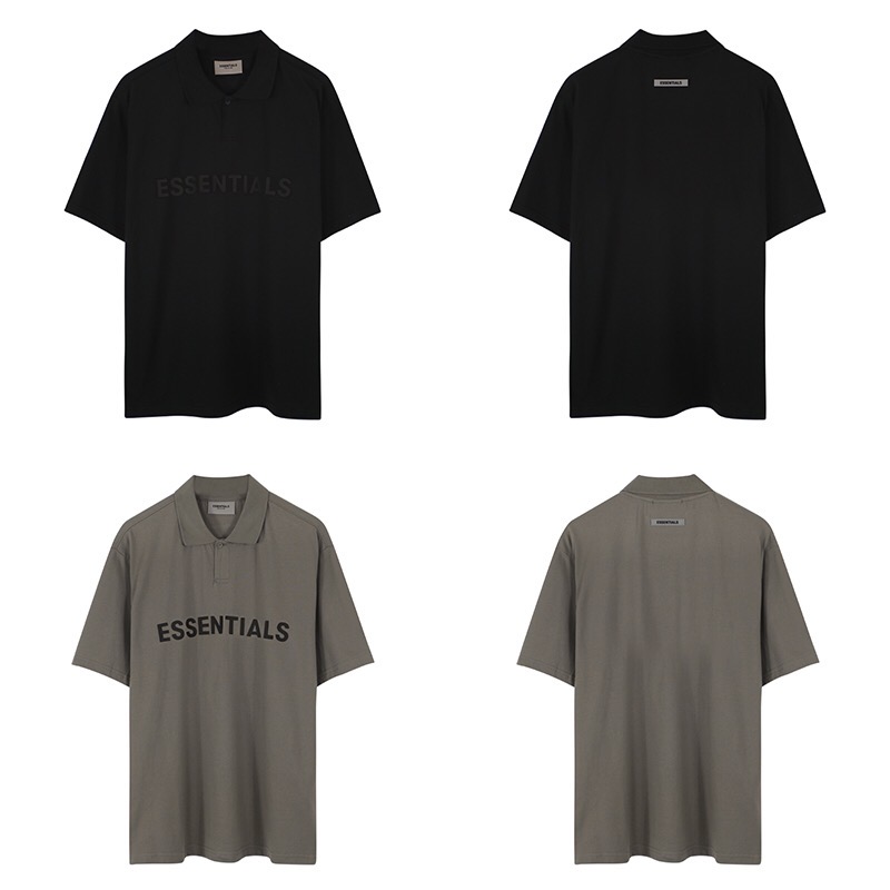  [FEAR OF GOD] 피어오브갓 에센셜 폴로 반팔 카라 티셔츠 (5 COLOR)