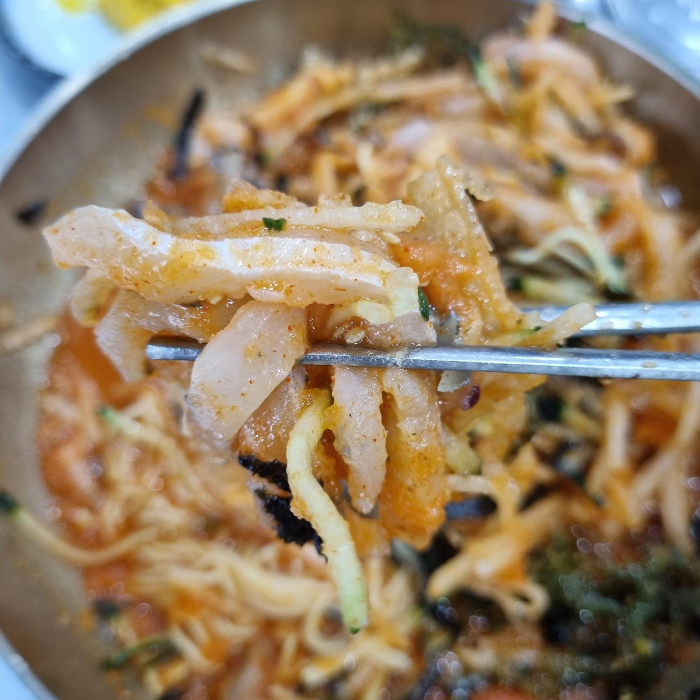 팔등로 영덕대게 황제물회