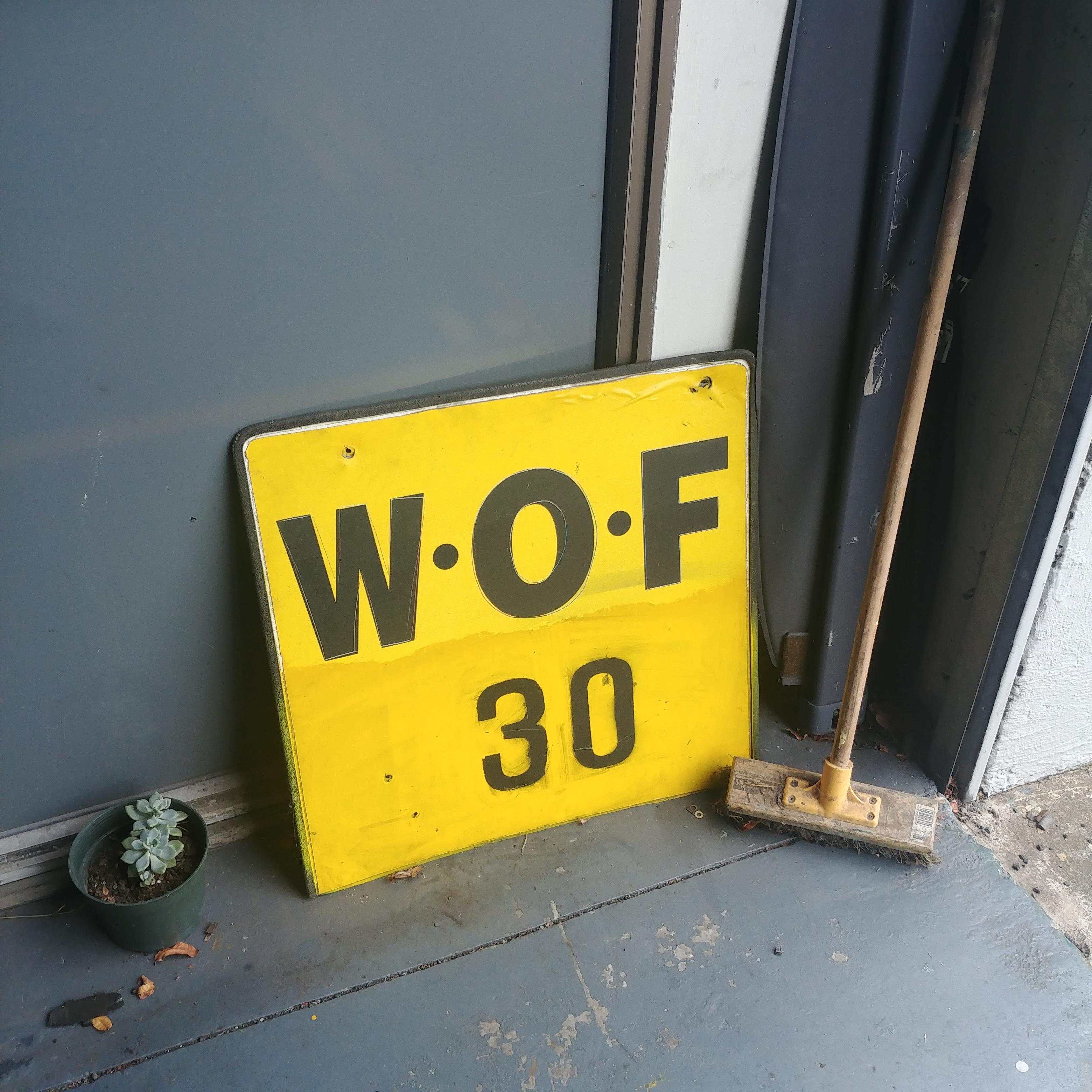 뉴질랜드 자동차 정기점검 WOF (Warrant of Fitness)