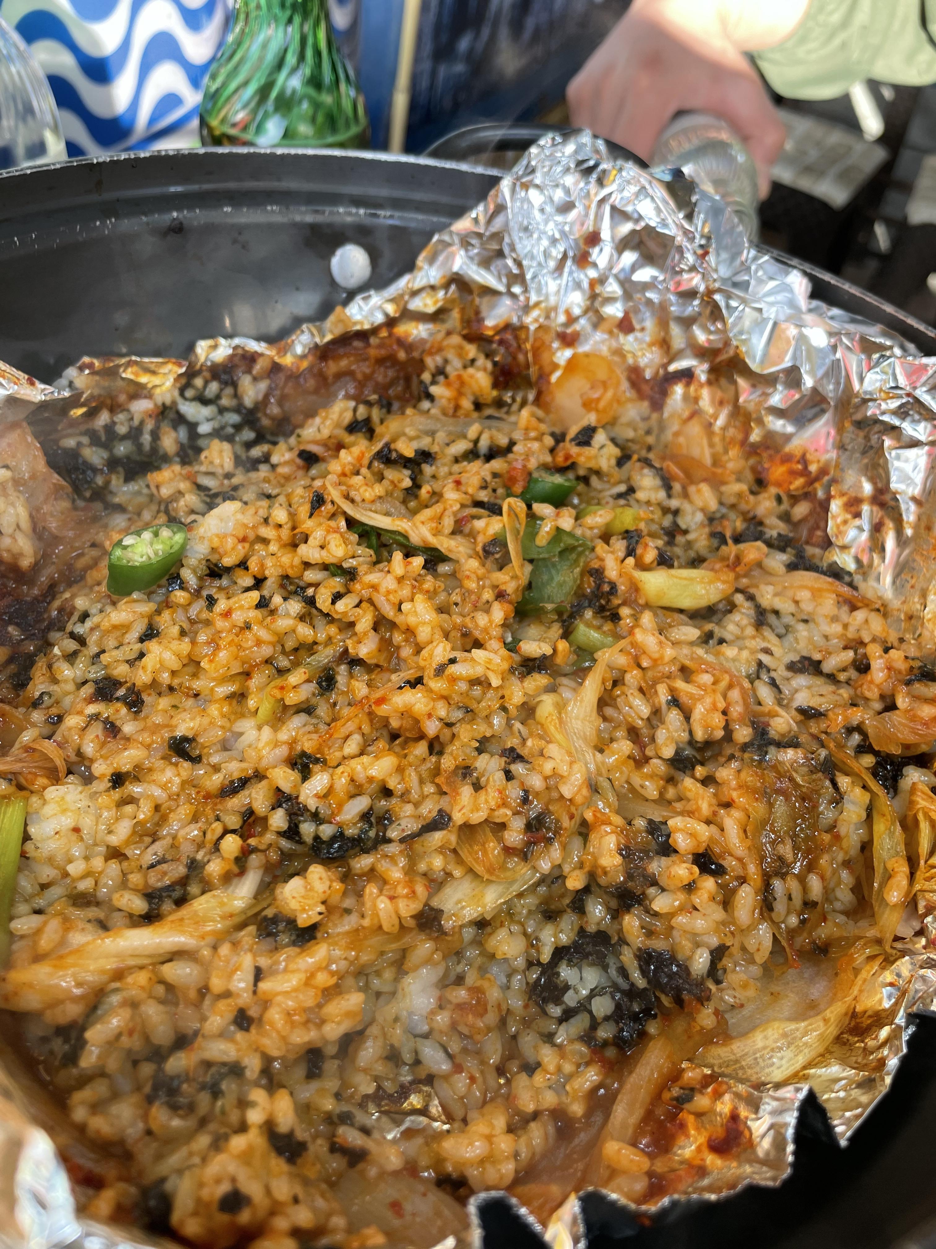 양념 곰장어 구이