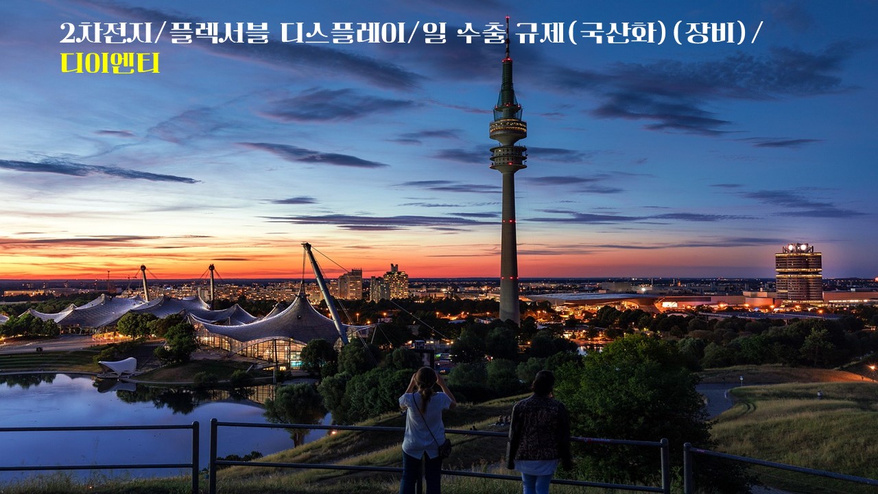  2차전지/플렉서블 디스플레이/일 수출 규제(국산화)(장비)/디이엔티