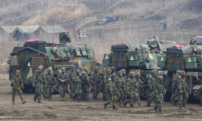 대한민국-지상군-야전-훈련-장면