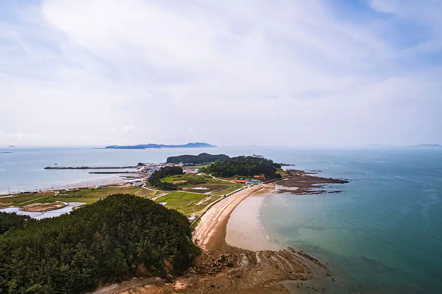 장고도 전경