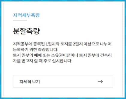 분할측량