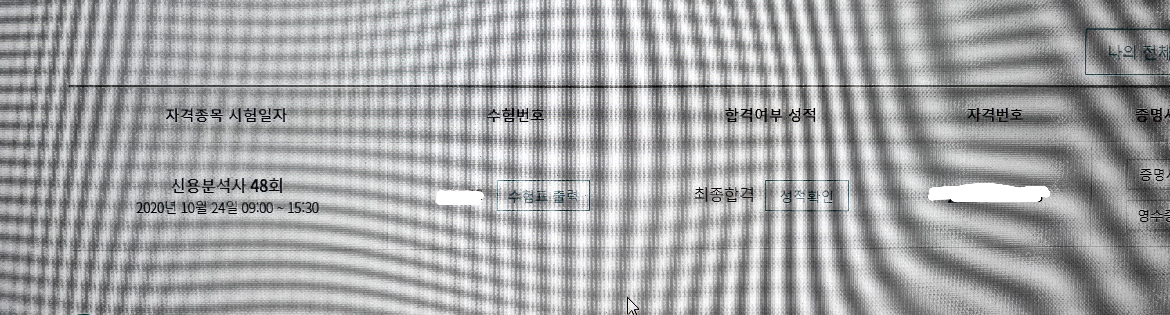 신용분석사 합격 후기(기출문제 pdf 인강 비교 포함)