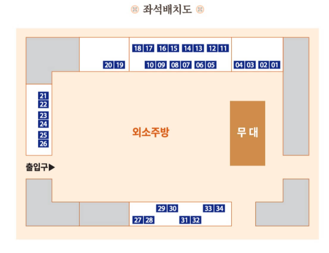 좌석배치도