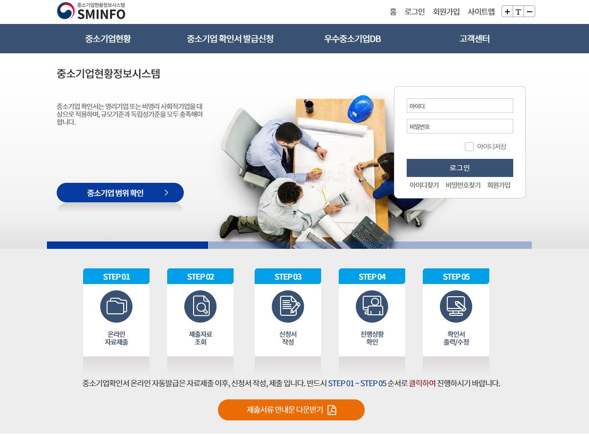  중소기업 범위(매출액, 독립성 기준, 지원 유예) 기준 및 확인방법