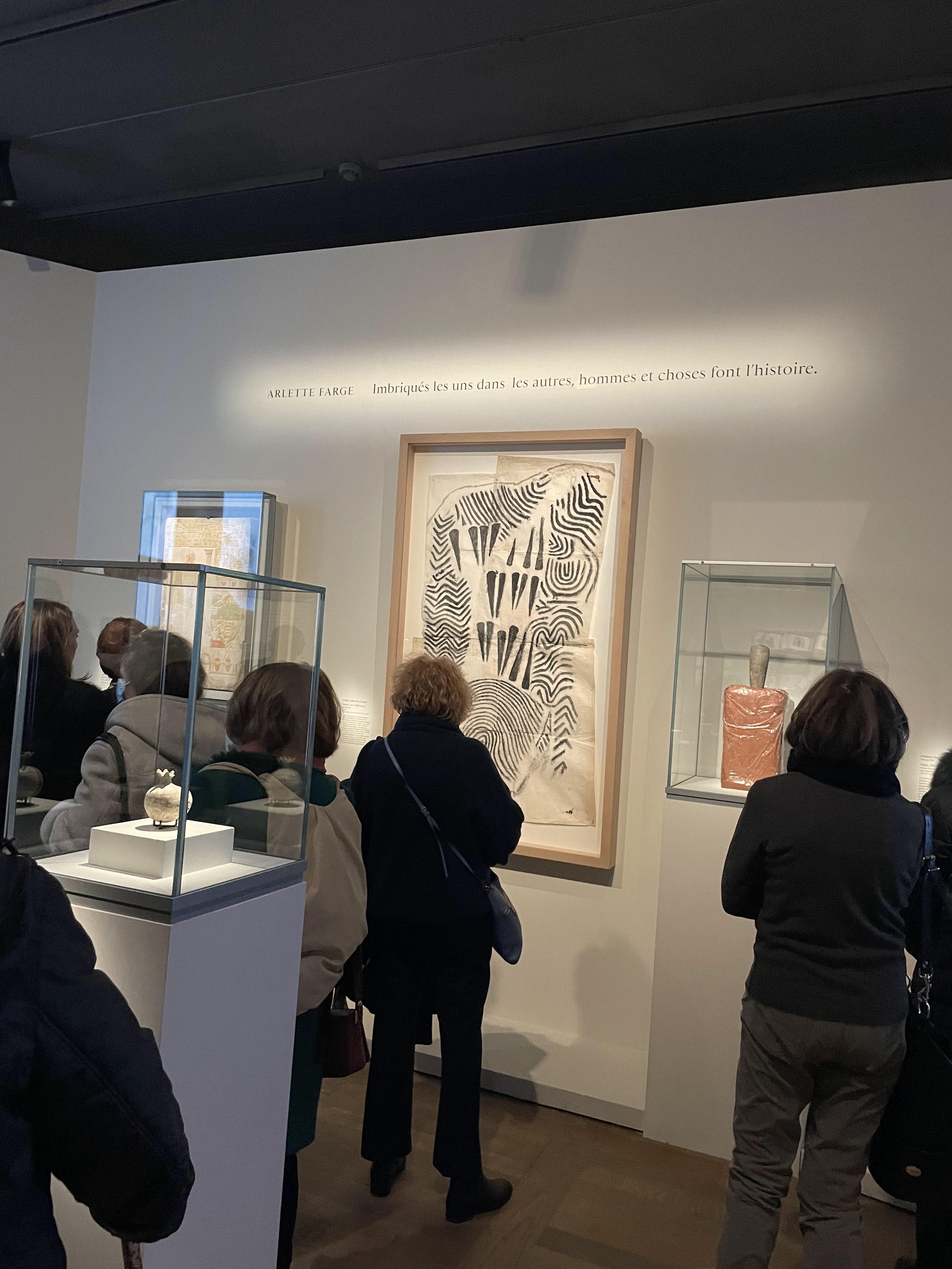 사물들, 루브르박물관 전시회, 2