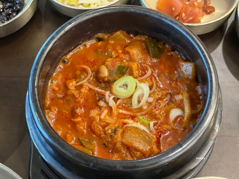 의왕 백운 타임빌라스 한식 맛집 효종갱 - 강된장