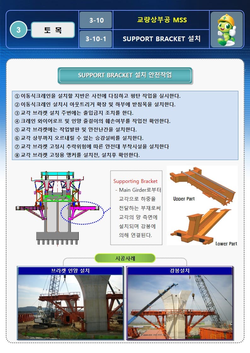  [건설공사 안전비법]_교량상부공 M.S.S작업 OPS 및 안전작업방법