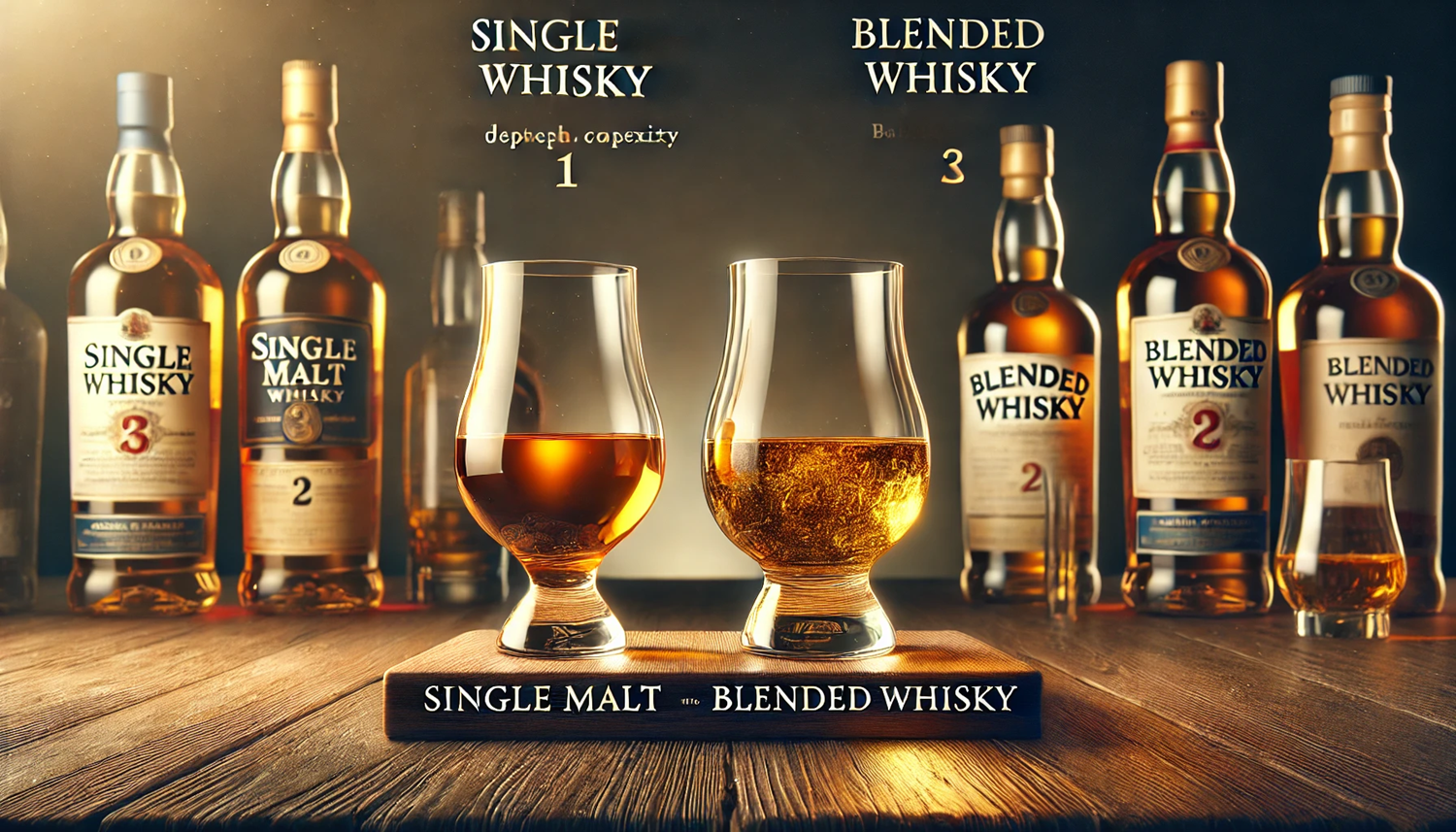 프리미엄 위스키 입문 가이드: 싱글몰트 vs 블렌디드