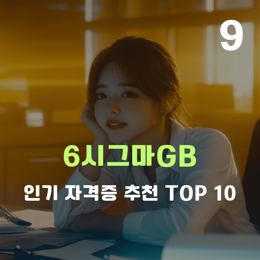 6시그마GB 자격증