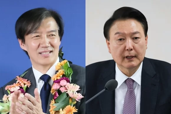 윤석열 대통령과의 대화를 희망하는 조국혁신당 대표&#44; 조국