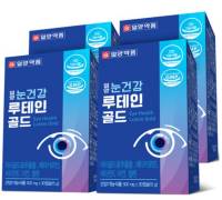 일양약품 눈건강 루테인 골드 15g, 30정, 4개