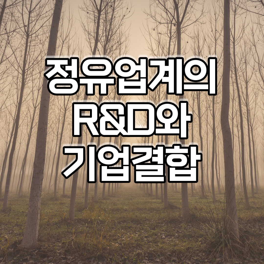  정유업계의  R&D와 기업결합